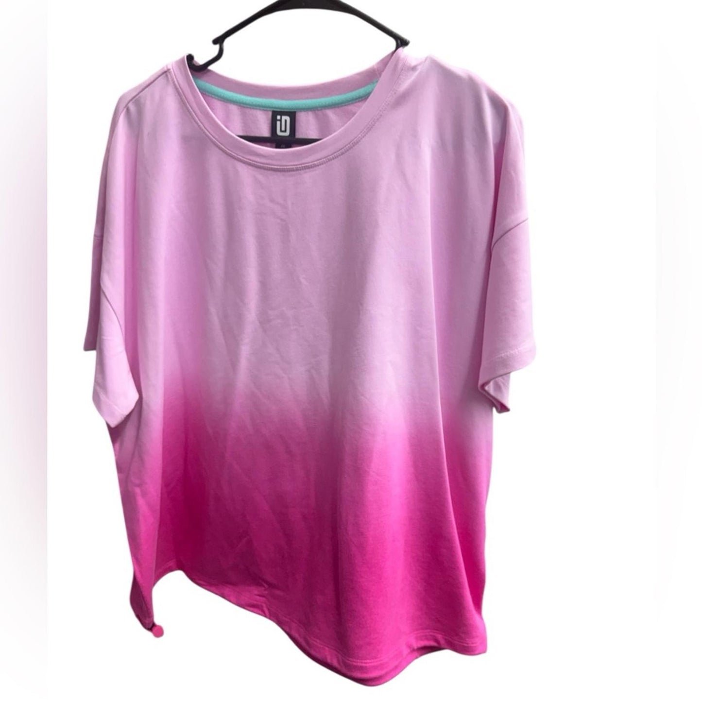Ideology Pink Ombre Short Sleeve Tee