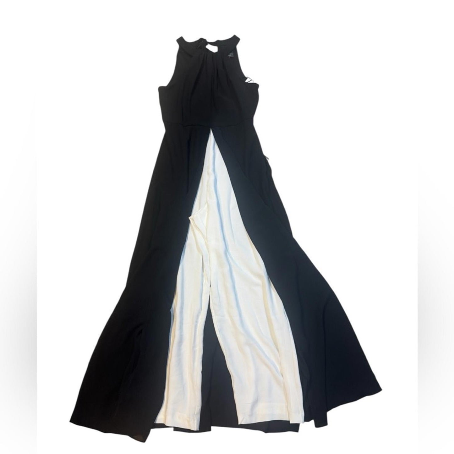 Adrianna Papell Black and White Jumpsuit