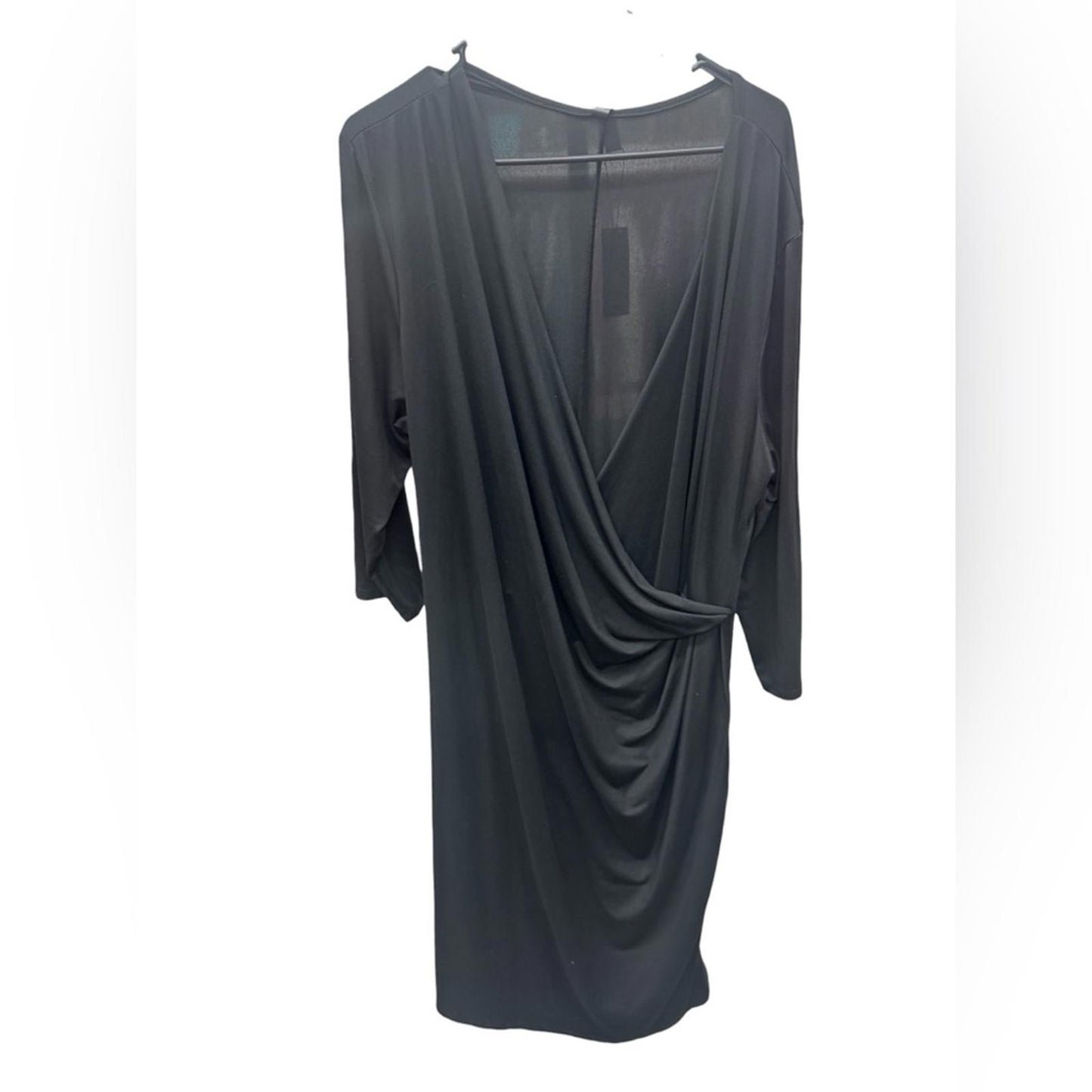 24seven Chic Black Long Sleeve Dress
