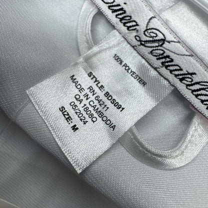 Linea Donatella Elegant Bride White Satin Sleepwear 3 PC SET