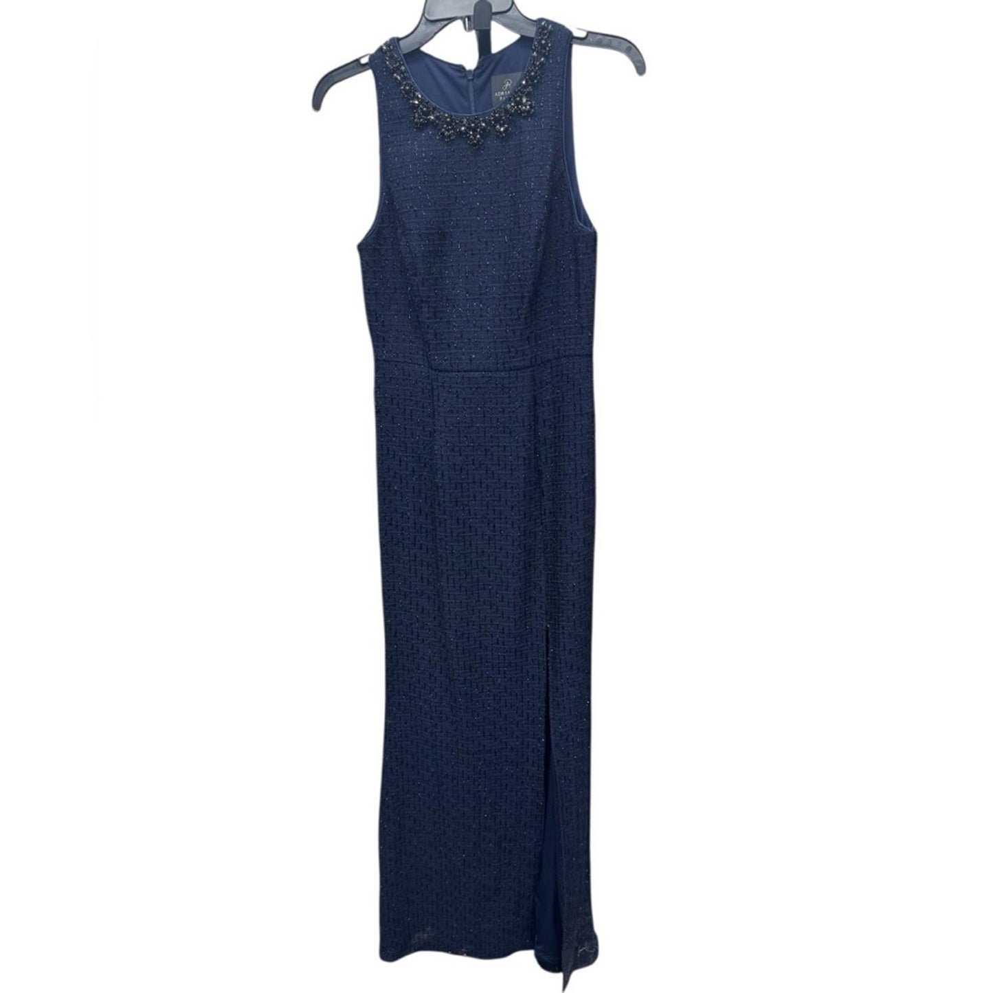 Adrianna Papell Navy Maxi Dress
