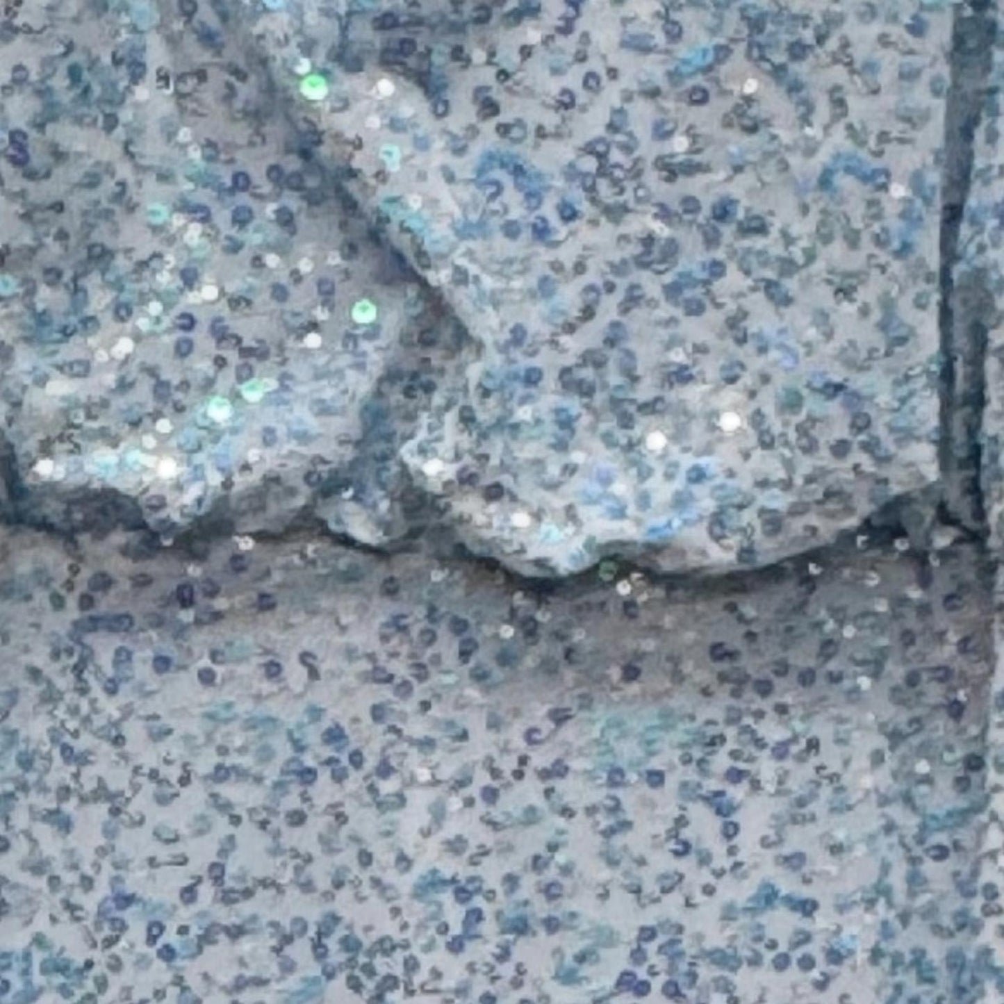 Vince Camuto Light Blue Sequin Gown