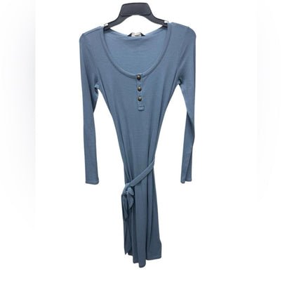 Lauren Ralph Lauren Blue Long Sleeve Dress