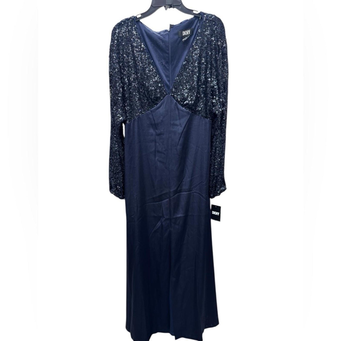DKNY Midnight Blue Sequin Dress