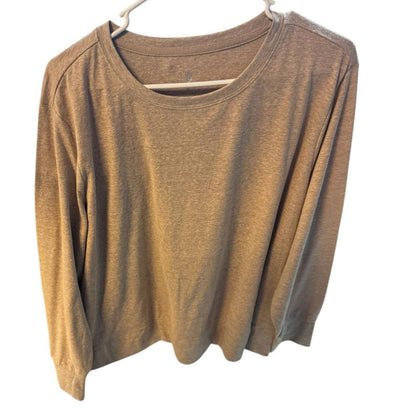 Ideology Women's Beige Long Sleeve Top