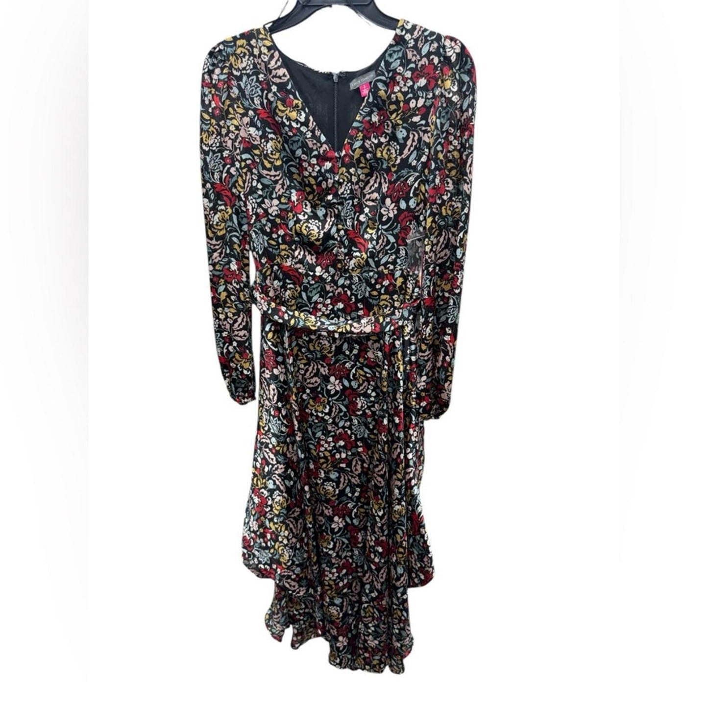 Vince Camuto Multicolor Long Sleeve Dress