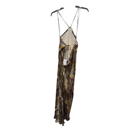1. State Strapless Earth Tone Maxi Dress