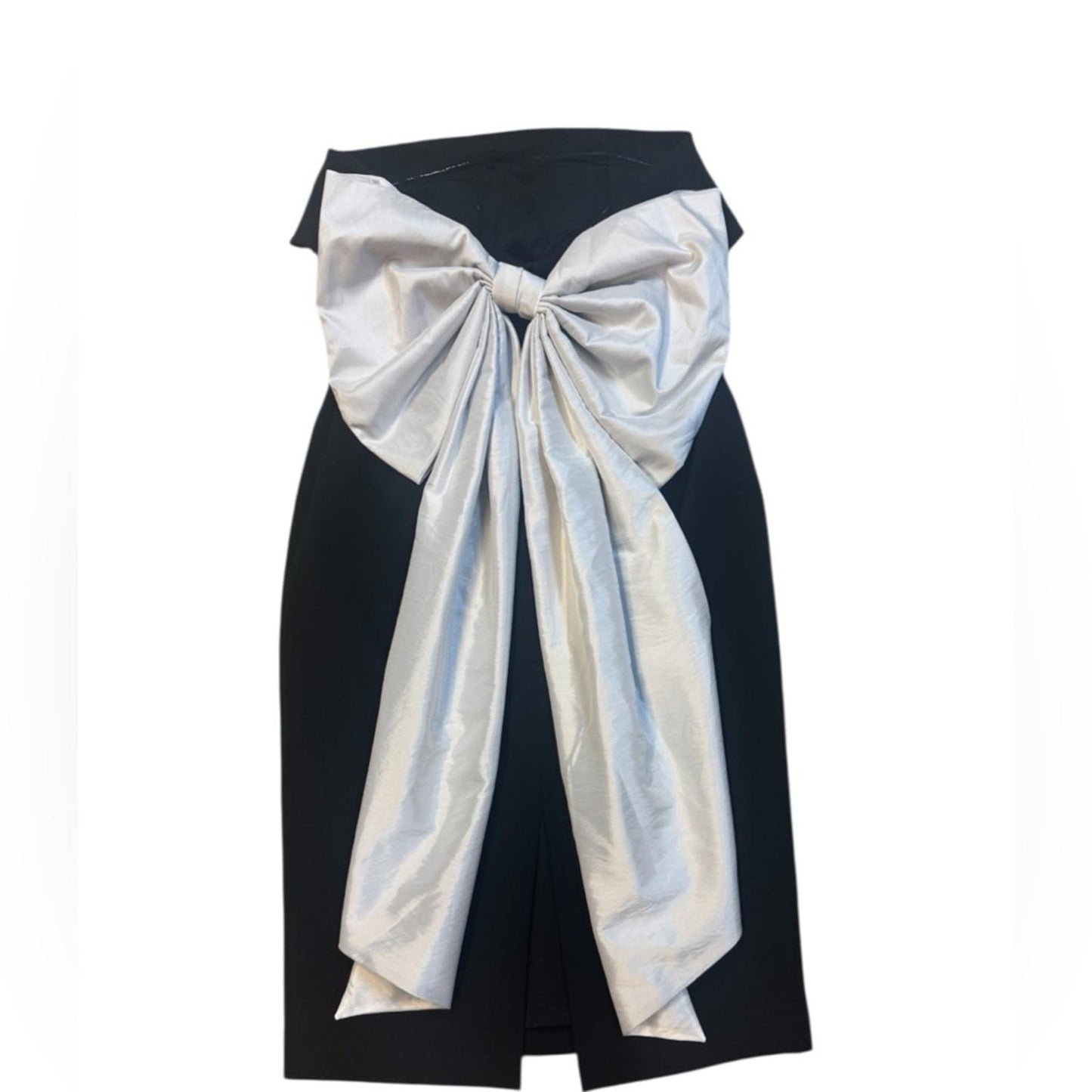 Donna Karan Black Strapless Dress