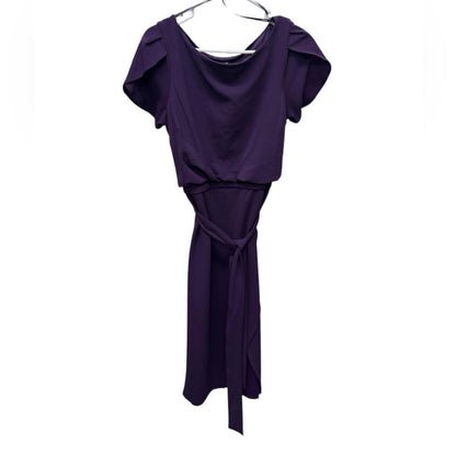 Kensie Deep Purple Midi Dress