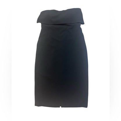 Donna Karan Black Strapless Dress