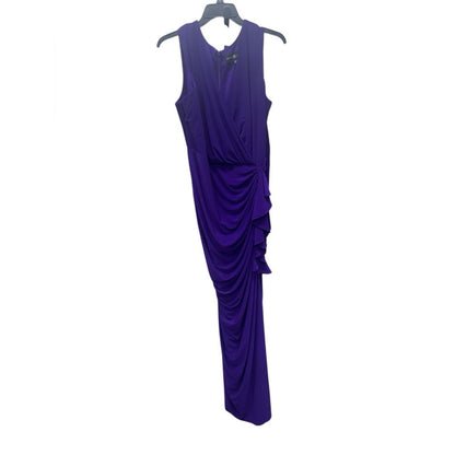 Betsy & Adam Vivid Purple Maxi Dress