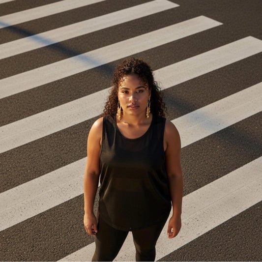 Ideology Black Tank Top