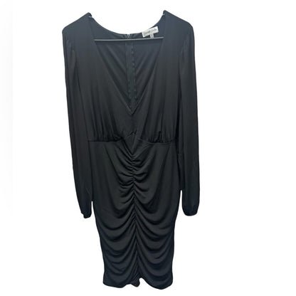 Emerald Sundae Black Long Sleeve Dress