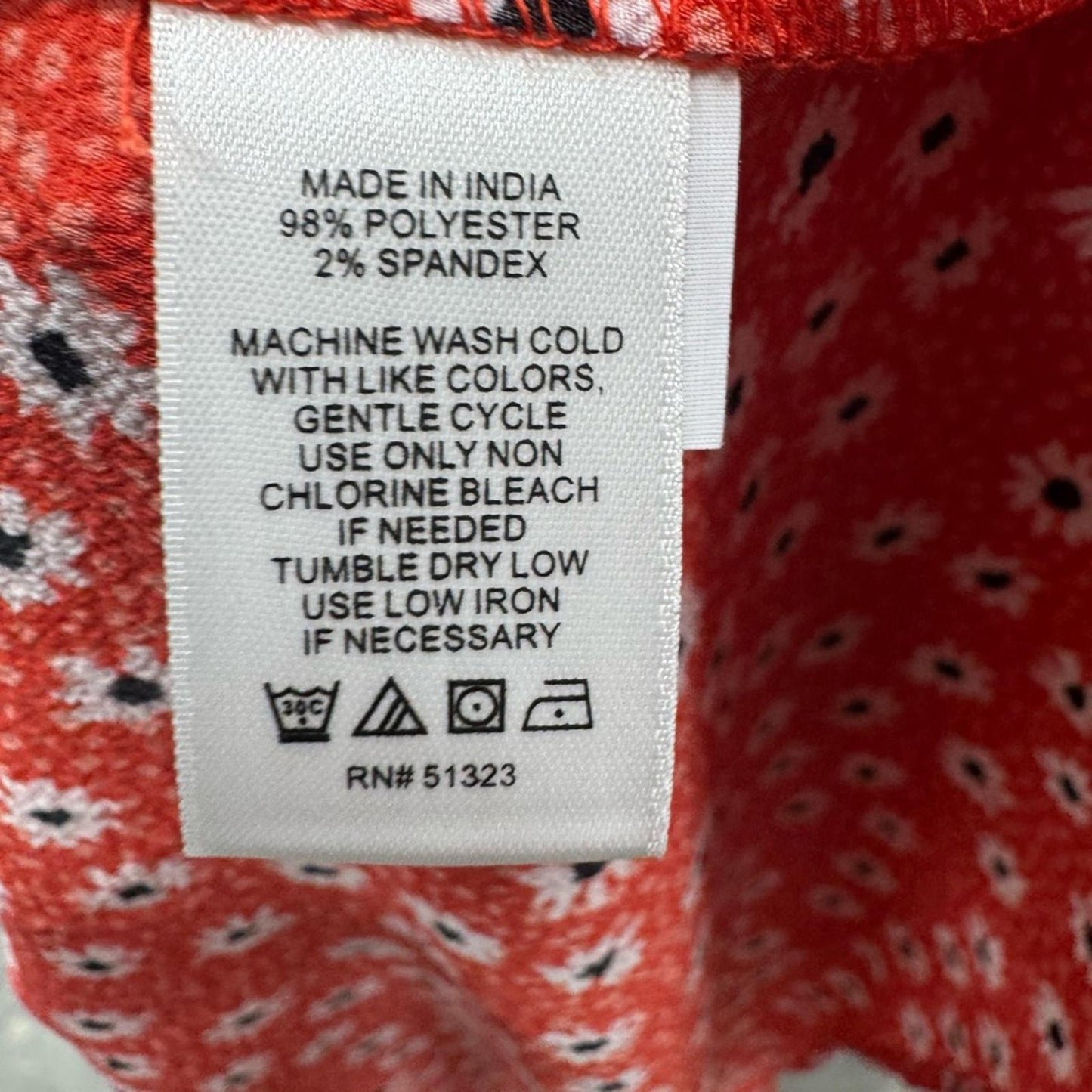 CeCe Red Daisy Dress