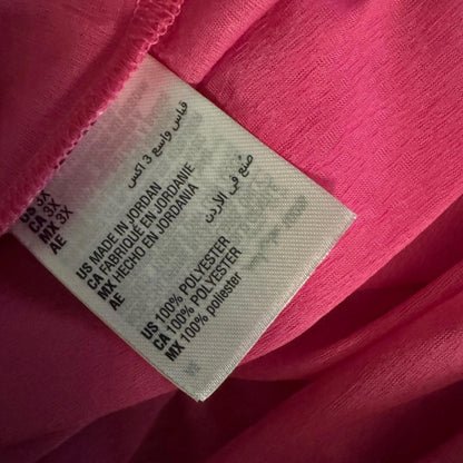 Ideology Women's Pink razor tie back Tank Top