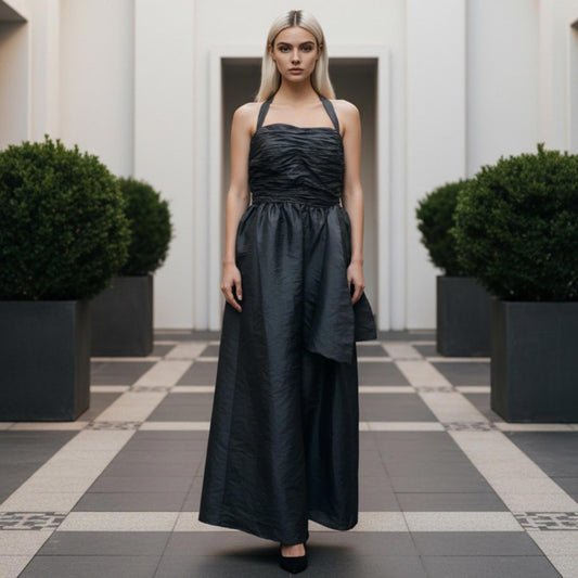Donna Karan Black Maxi Dress