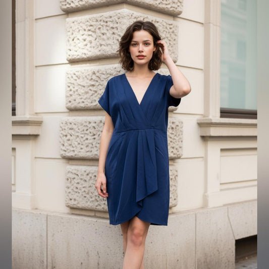 DKNY Deep Blue Mini Dress